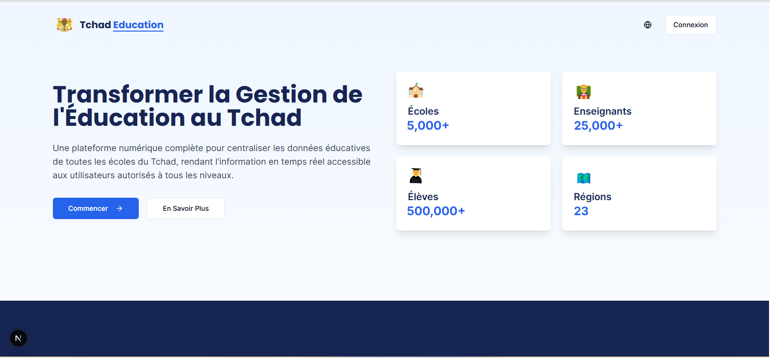 Homepage View